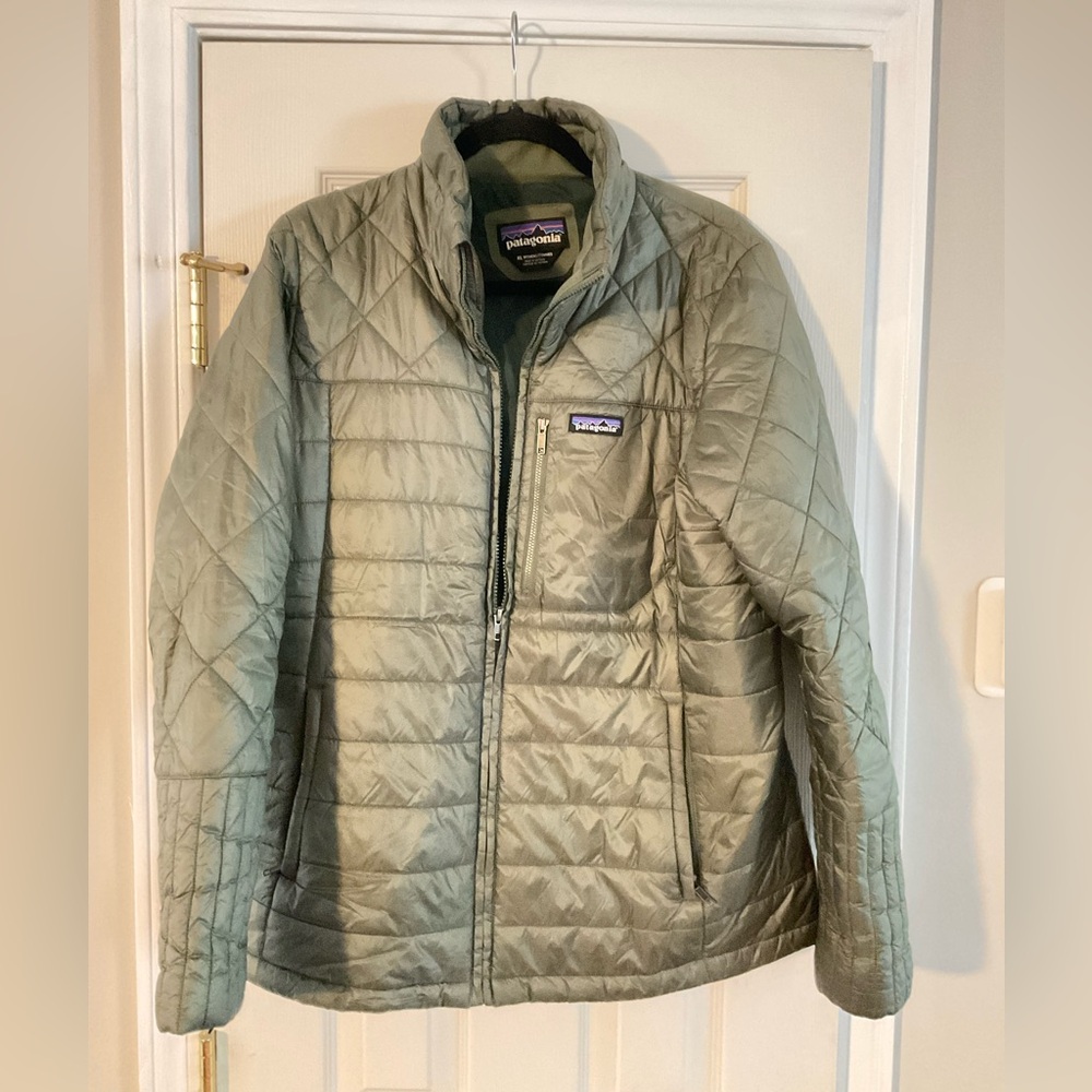 Patagonia Olive Quilted Jacket